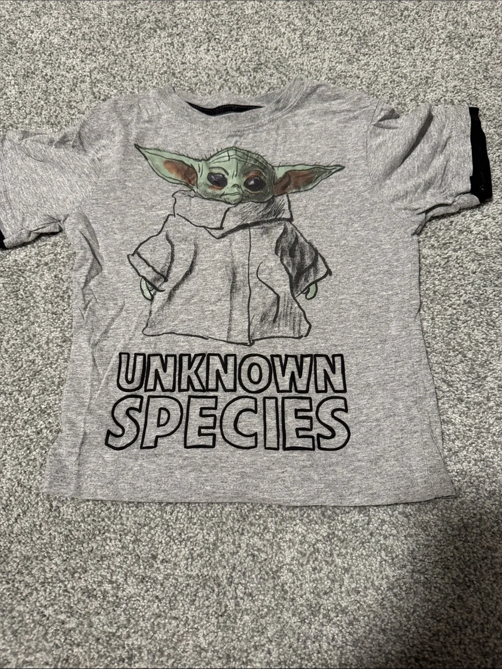 Star Wars Grey Grogu 'Unknown Species' Graphic Tee